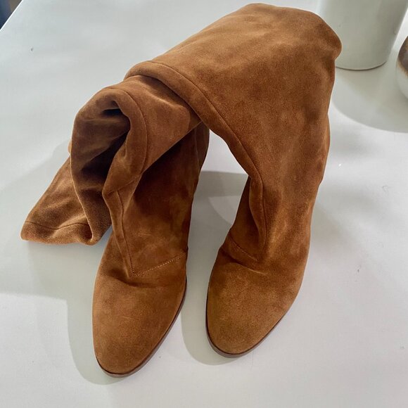 Vince Casper Tall Suede Boots - Picture 7 of 12